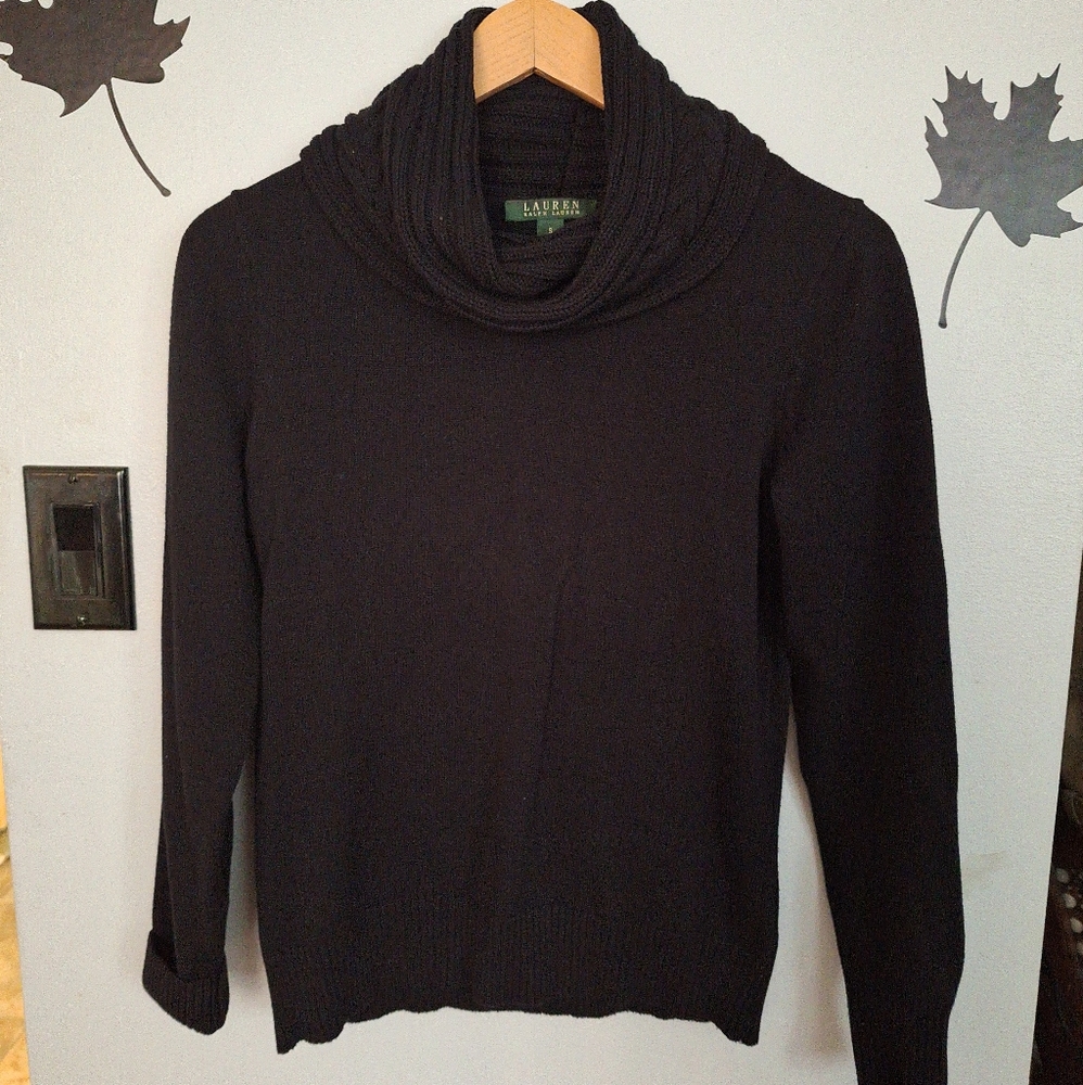 64.Ralph Lauren Long Sleeve Cowl Neck Sweater.